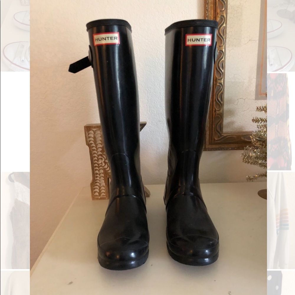 Black Hunter Rain boots